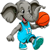 Elephant Basketball Hooper