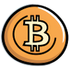 Bitcoin Coin Art Emblem