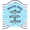 North Sea Fish Trio Shield