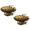 Steampunk Luftschiffe Zeppelin