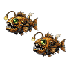 Steampunk Deep Sea Piranhas