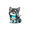 Pyjama Drôle Chien Husky