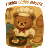 Teddy Bear in Chef's Costume