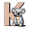 KoalaK Letter Design
