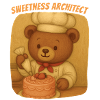 Süßigkeits-Teddybär-Dekorationstorte