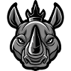 Rhino Head Crown