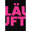 Kørende Fuchsia Typo-Bold på sort