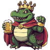 Alligator Beer King