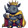 Rhino Beer King