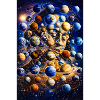 Cosmic Planet Portrait