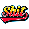 Shit Retro Wordmark