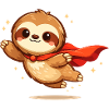 Minihero Sloth – Super Sloth
