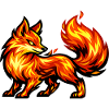 Fire Fox – Animal of Flames
