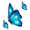 Butterfly trio