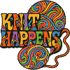 Knit Happens Psychedelic Yarn