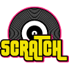 Graphique de disque vinyle Scratch DJ