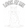 Regarde-moi - Ciel étoilé de chat