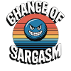 Chance of Sarcasm - Retro Grin
