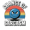 Chance of Sarcasm - Retro Grin