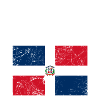 Dominican Republic Flag Souvenir