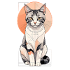 Geometric Cat Pose in Orbit