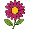 Flower Red Violet Flowers Blossom