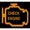 Check Engine Icon in Orange