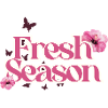 Fraîche Saison Floral Script