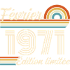 Nées en Février 1971 | 55ème Anniversaire