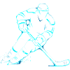 Eishockey Junge Spieler Geschenk