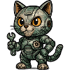 Retro RoboCat with Tools
