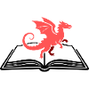 Dragon on Book Fantasy