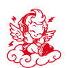 Music Angel – Cherub with Headphones