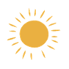 Warm Minimalist Sun