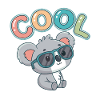 Koala Cool Pastel Glasses