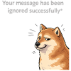 Your message was successfully ignored