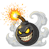 Angry Cartoon Bombshell