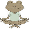 ZenFrosch Meditation Figure