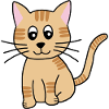 Cuddly Kitten Cartoon