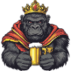 Gorilla Beer King