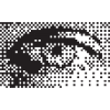 Midnight Pixel Eye Pattern