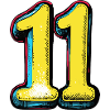 11 Farverige Tal