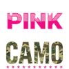 Jolie en rose en camouflage