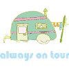 Always on Tour Retro Caravan