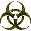 Yellow Biohazard Symbol
