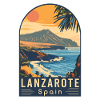 Lanzarote en Espagne Îles Canaries anciennes