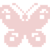 Papillon Pixel Rose