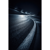 Night Road Light Trails