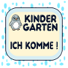 Kindergarten children penguins