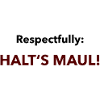 Mit Respekt Statement der besonderen Art